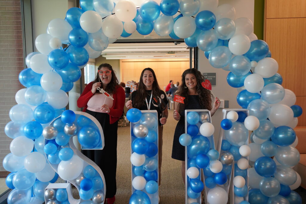 SIM Summit, Megan Weldon, Bethany Cowperthwait, Bre Bauer, Sam Houston State UNiversity