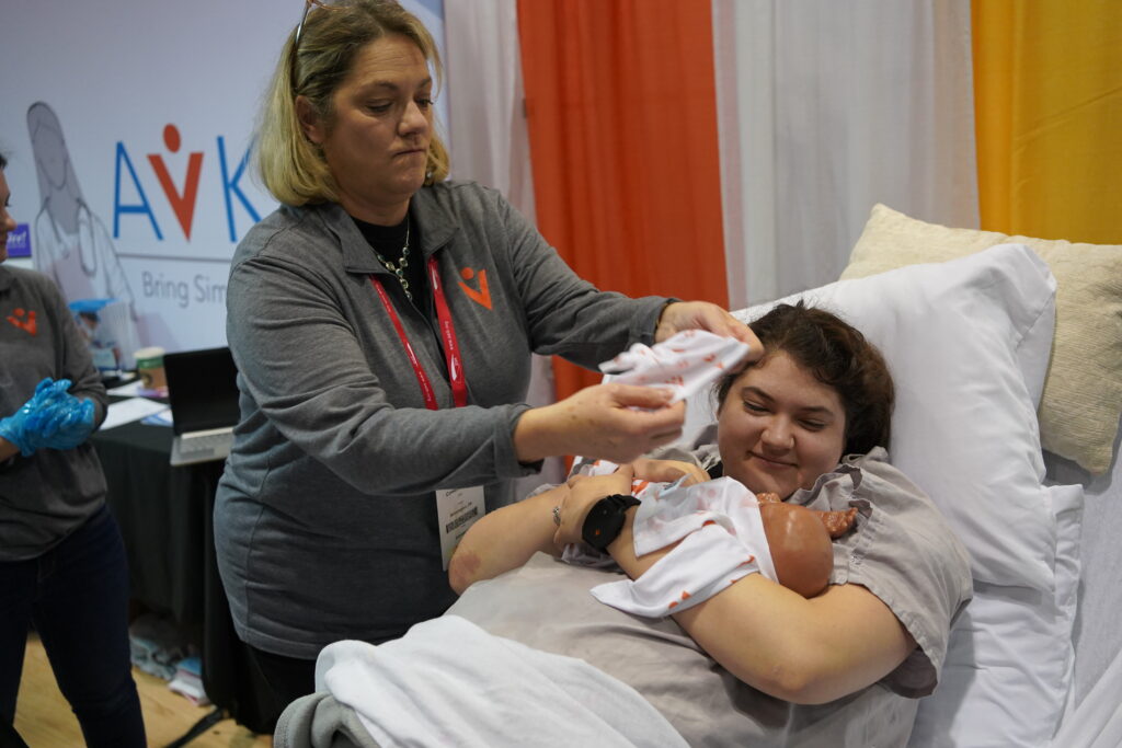 Avkin's Avbirth comes with realistic baby for high-fidelity simulation